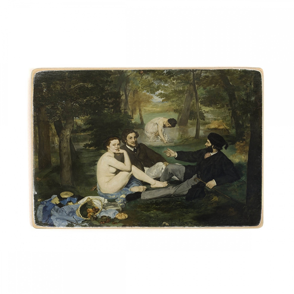 Деревянный постер Искусство Édouard Manet - The Luncheon on the Grass (Le Déjeuner sur l'herbe) (1863) А2
Деревянный постер Искусство Édouard Manet - The Luncheon on the Grass (Le Déjeuner sur l'herbe) (1863) А2