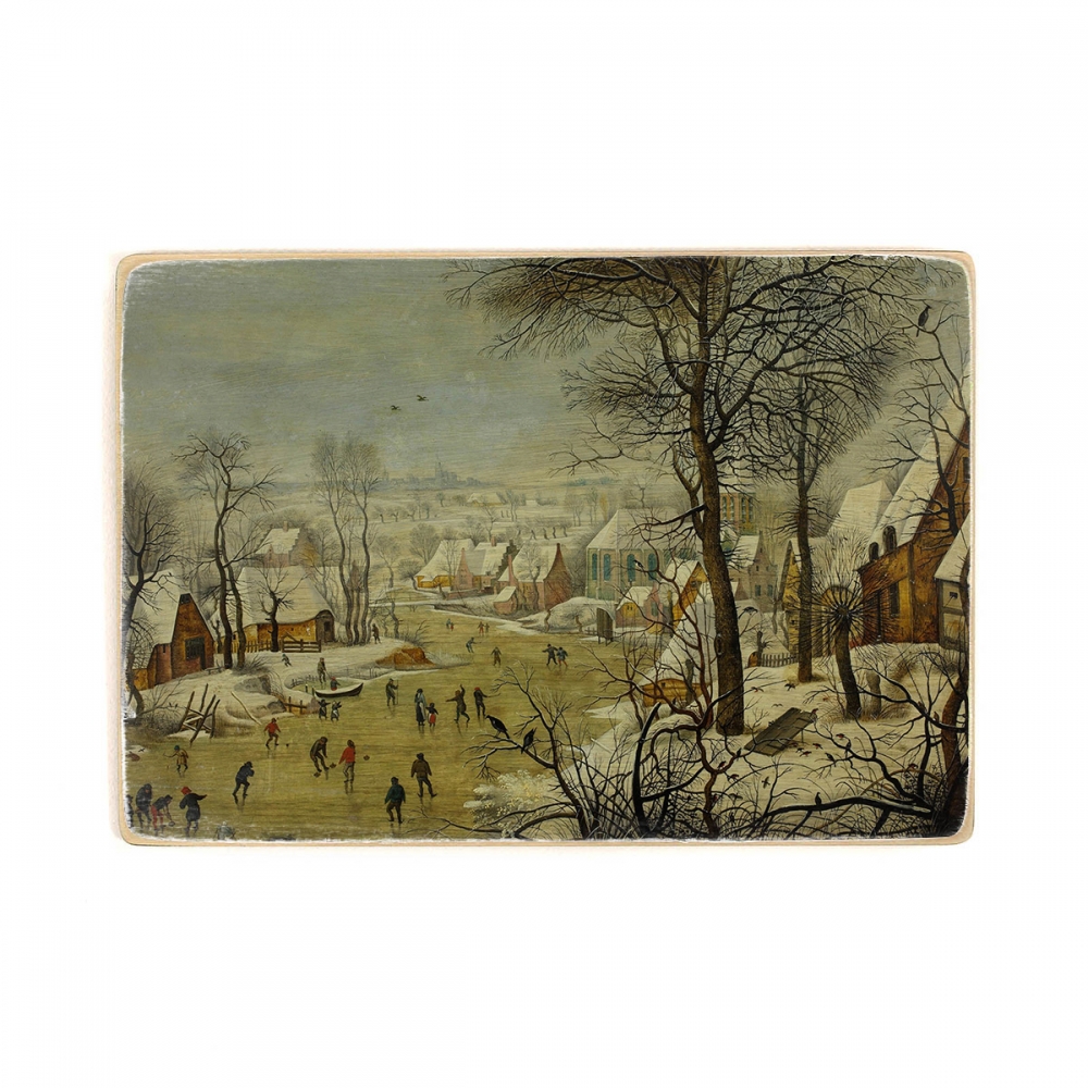 Деревянный постер Искусство Pieter Brueghel the Younger - Winter landscape with a bird trap А1
Деревянный постер Искусство Pieter Brueghel the Younger - Winter landscape with a bird trap А1