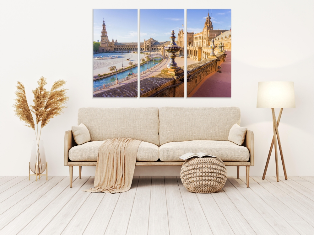 Картина на холсте Модульные Модульная картина Unforgettable Spain 3 картины 45х90 см.
Картина на холсте Модульные Модульная картина Unforgettable Spain 3 картины 45х90 см.