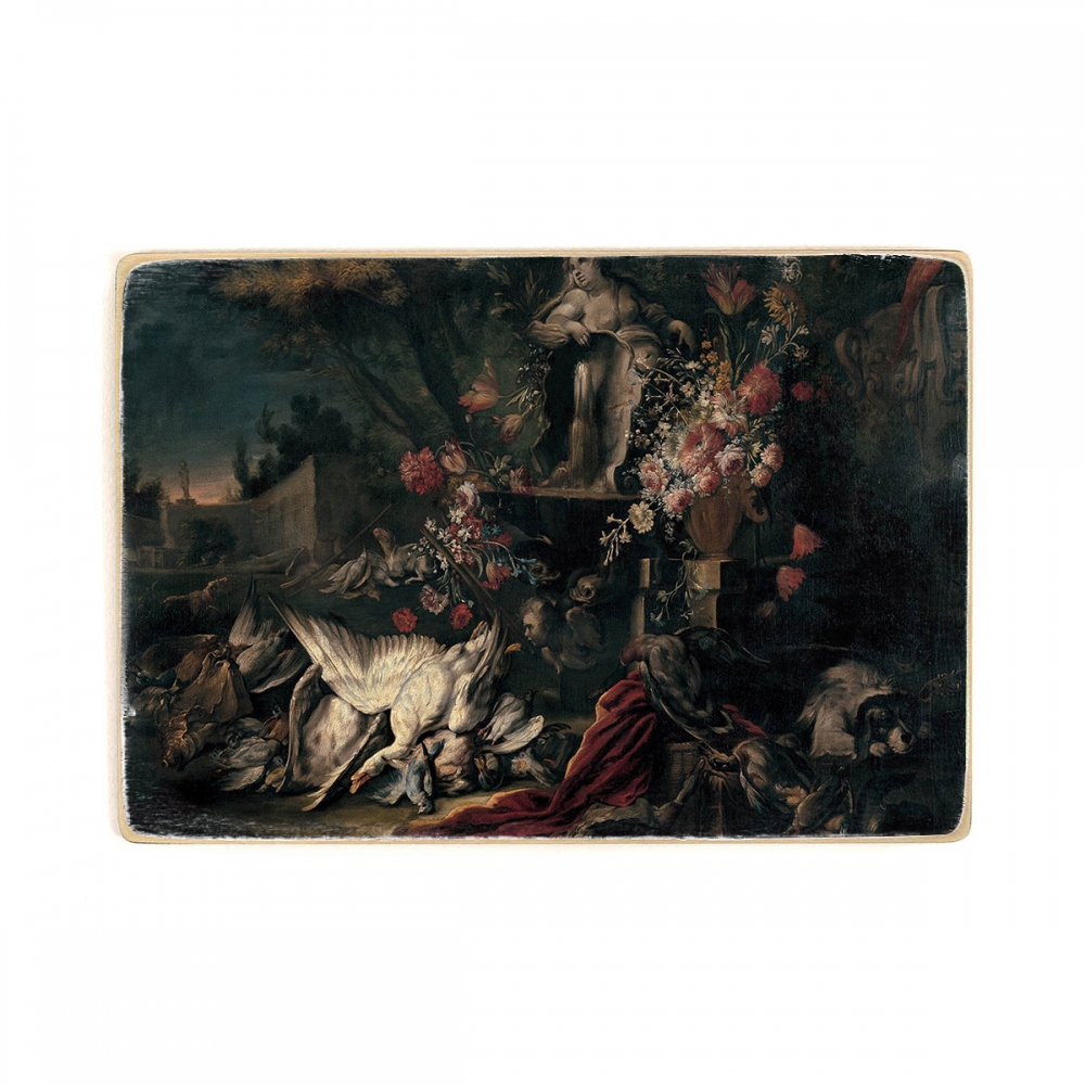 Деревянный постер Искусство Jean Baptiste Oudry - Death nature with shooting gear and flowers I А1
Деревянный постер Искусство Jean Baptiste Oudry - Death nature with shooting gear and flowers I А1