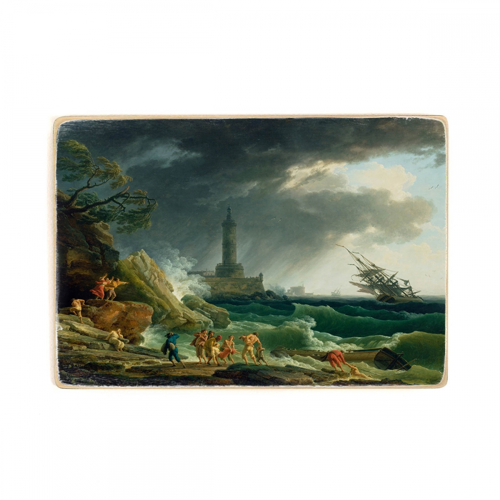 Деревянный постер Искусство Claude-Joseph Vernet - A Storm on a Mediterranean Coast А2
Деревянный постер Искусство Claude-Joseph Vernet - A Storm on a Mediterranean Coast А2