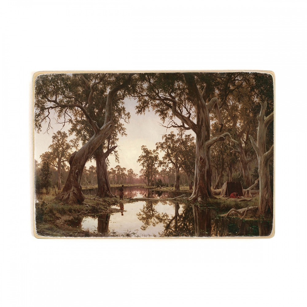 Деревянный постер Искусство H J. Johnstone - Evening shadows, backwater of the Murray, South Australia А1
Деревянный постер Искусство H J. Johnstone - Evening shadows, backwater of the Murray, South Australia А1