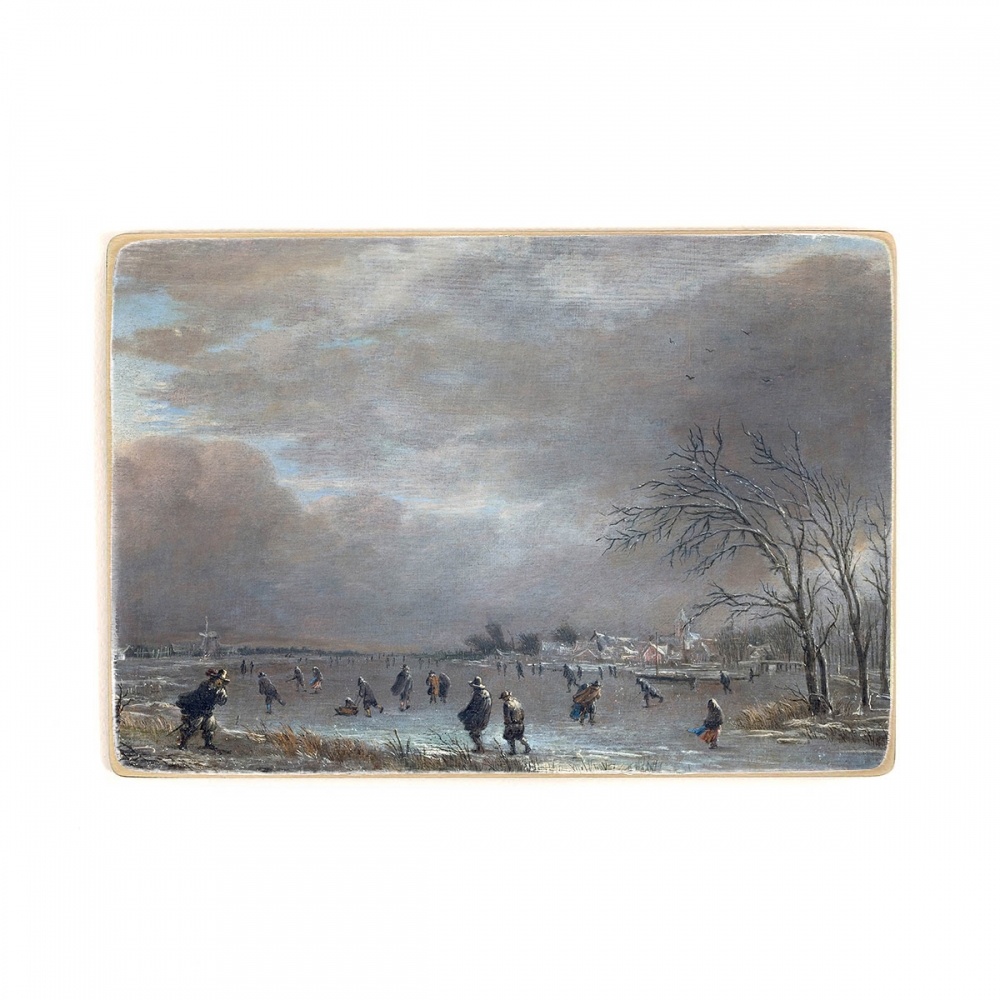 Деревянный постер Искусство Aert van der Neer - Winter Landscape with Skaters on a Frozen River А2
Деревянный постер Искусство Aert van der Neer - Winter Landscape with Skaters on a Frozen River А2