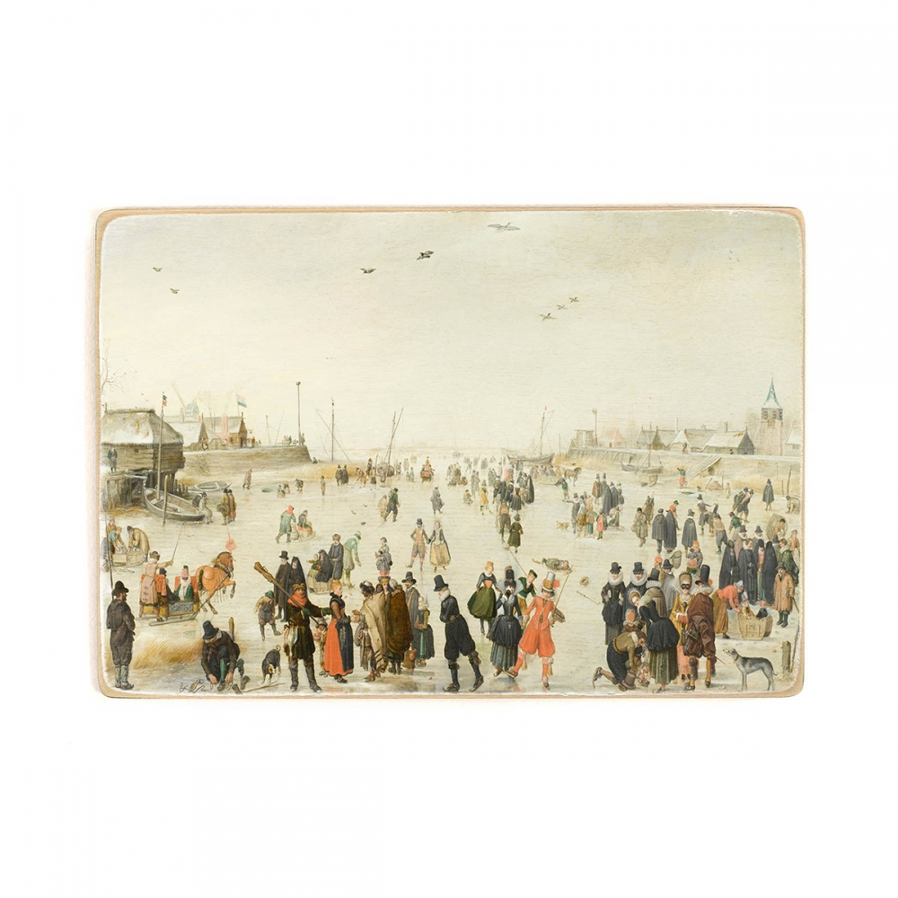 Деревянный постер Искусство Hendrick Avercamp - Winter Scene on a Canal (1620) А2
Деревянный постер Искусство Hendrick Avercamp - Winter Scene on a Canal (1620) А2