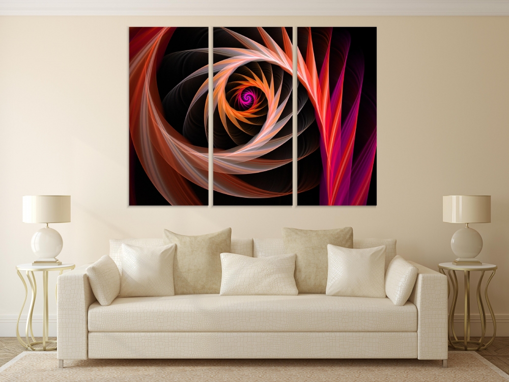 Картина на холсте Модульные Модульная картина Abstract Fractal 3 картины 25х50 см.
Картина на холсте Модульные Модульная картина Abstract Fractal 3 картины 25х50 см.