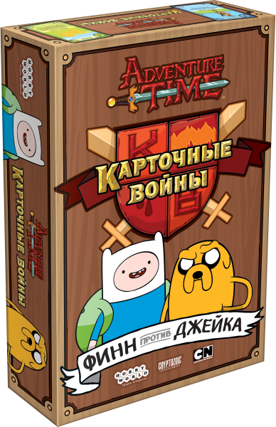 Настольная игра Hobby World Время приключений: Карточные войны. Финн против Джейка (1618)
Настольная игра Hobby World Время приключений: Карточные войны. Финн против Джейка (1618)