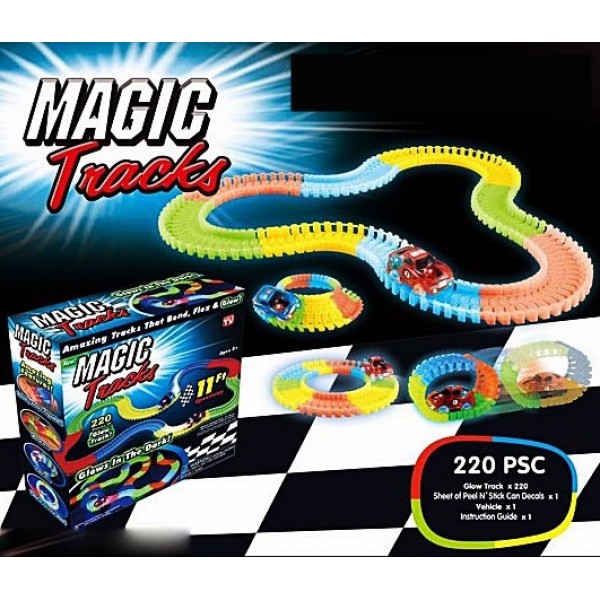 Автотрек-конструктор Magic Tracks 360 LED Гоночная Трасса 220 деталей (020616-TK)
Автотрек-конструктор Magic Tracks 360 LED Гоночная Трасса 220 деталей (020616-TK)