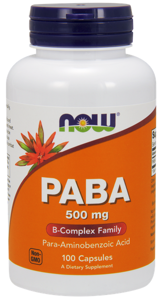 ПАБК пара-аминобензойная кислота PABA Вимтамин В10 Now Foods 500 мг 100 капсул (NF002)
ПАБК пара-аминобензойная кислота PABA Вимтамин В10 Now Foods 500 мг 100 капсул (NF002)