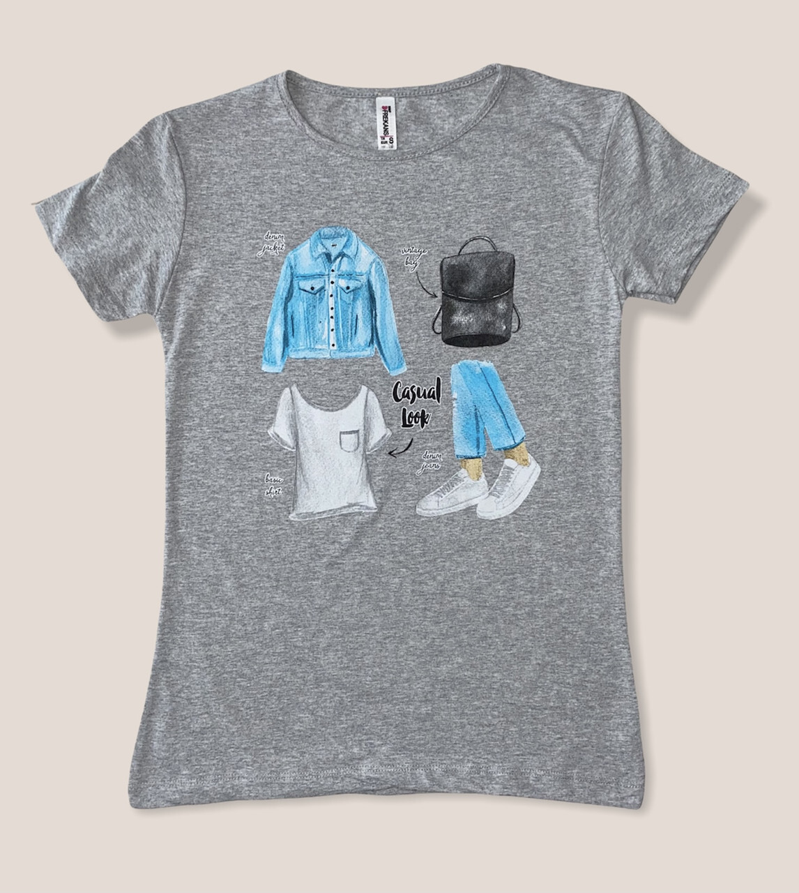 Жіноча Футболка HAZARD Одяг Casual look сірий 2246, Жіноча Футболка HAZARD Одяг Casual look сірий 2246 (L (48))
Жіноча Футболка HAZARD Одяг Casual look сірий 2246, Жіноча Футболка HAZARD Одяг Casual look сірий 2246 (L (48))