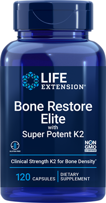 Восстановление костей + К2 Bone Restore Elite Life Extension 120 капсул (LE028)
Восстановление костей + К2 Bone Restore Elite Life Extension 120 капсул (LE028)