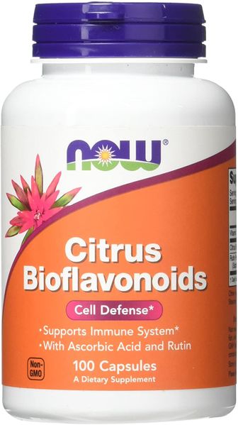 Цитрусовые Биофлавоноиды Citrus Bioflavonoids Now Foods 700 мг 100 капсул (NF166)
Цитрусовые Биофлавоноиды Citrus Bioflavonoids Now Foods 700 мг 100 капсул (NF166)