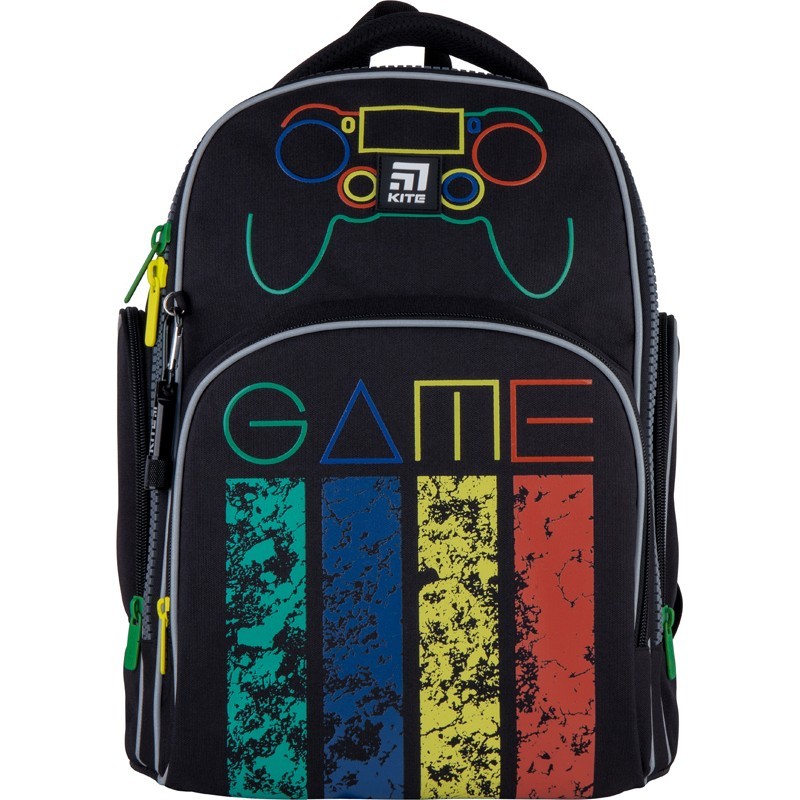 Рюкзак школьный ортопедический черный для мальчиков Kite Education Game changer K21-706M-1
Рюкзак школьный ортопедический черный для мальчиков Kite Education Game changer K21-706M-1