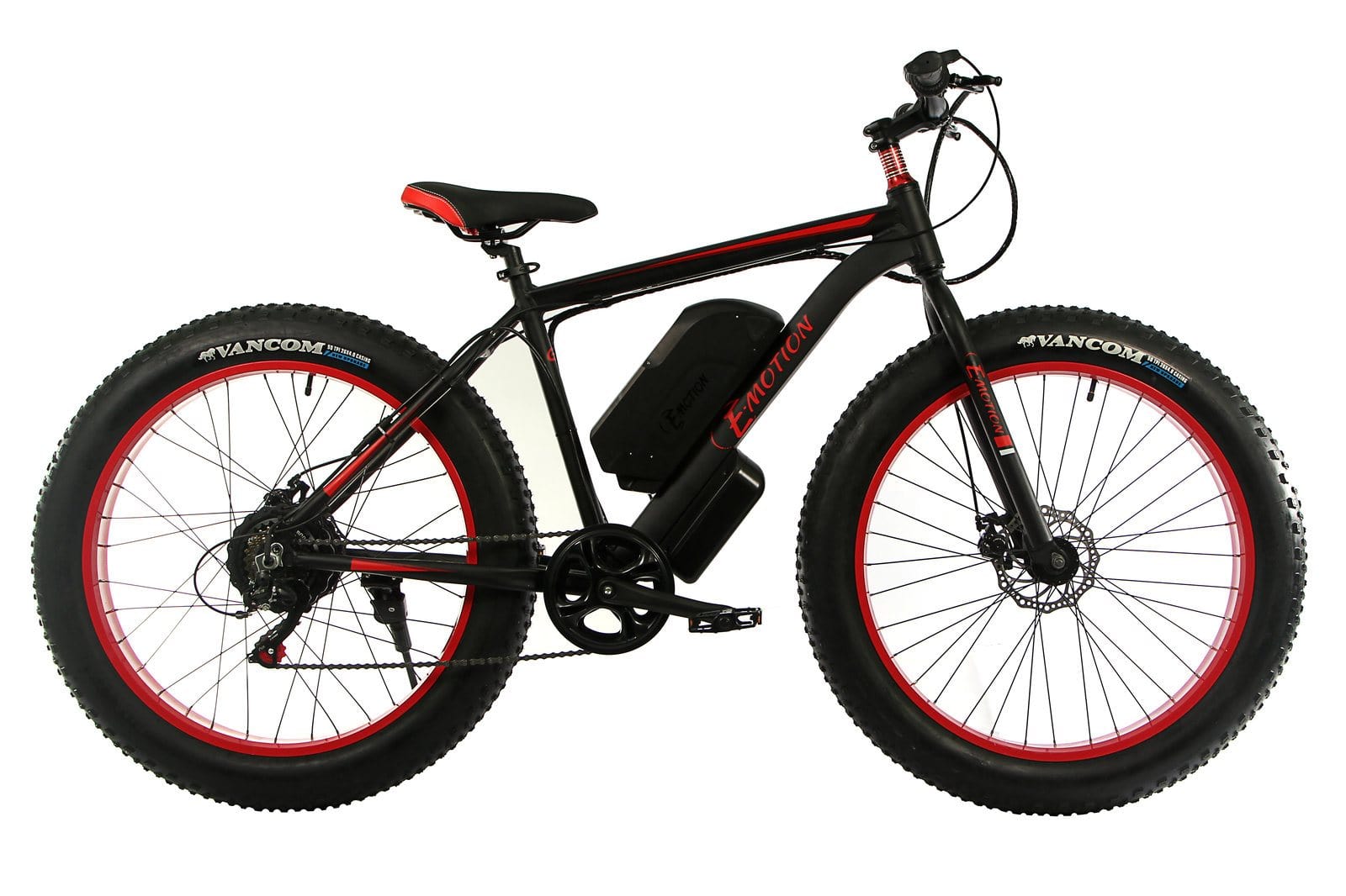 Электровелосипед E-motion Fatbike GT 48V 15Ah 1000W 26" / рама 19" чёрно-красный (EFBGT48151000-BR)
Электровелосипед E-motion Fatbike GT 48V 15Ah 1000W 26" / рама 19" чёрно-красный (EFBGT48151000-BR)