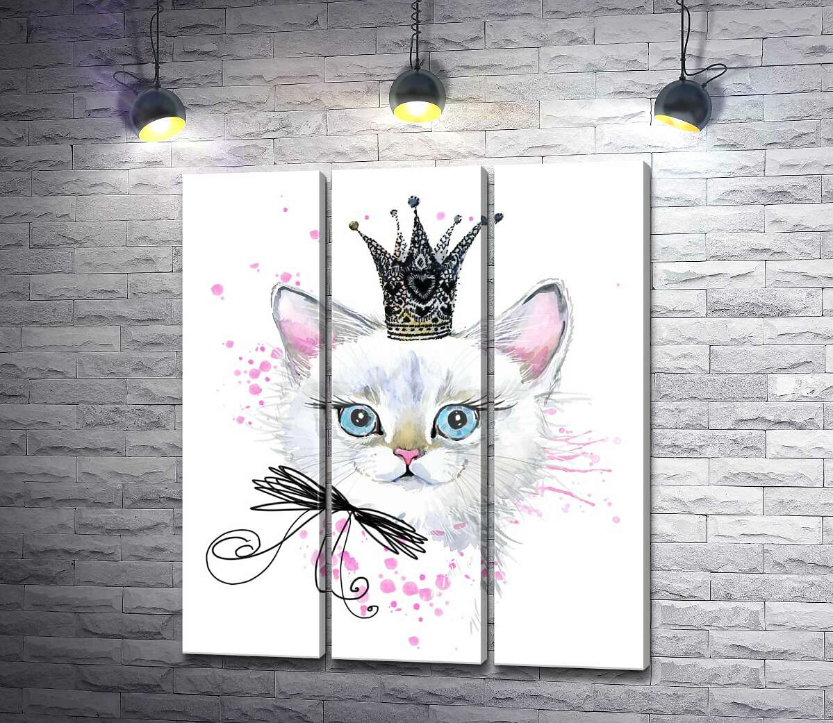 Модульная картина ArtPoster Взгляд голубых глаз белой кошечки-принцессы 132x154 см Модуль №11
Модульная картина ArtPoster Взгляд голубых глаз белой кошечки-принцессы 132x154 см Модуль №11