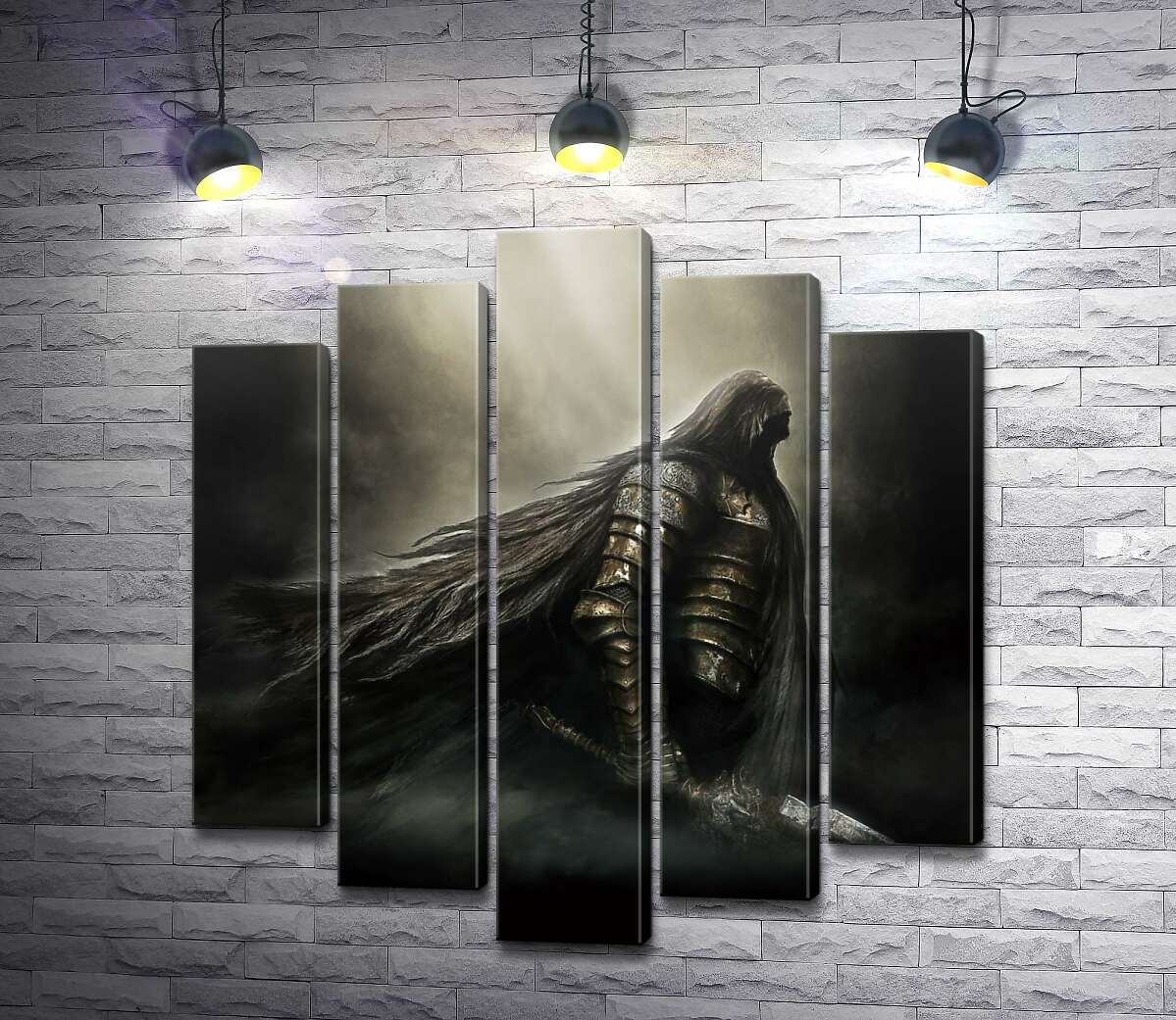 Модульная картина ArtPoster Воин из видеоигры "Dark Souls" 100x108 см Модуль №26
Модульная картина ArtPoster Воин из видеоигры "Dark Souls" 100x108 см Модуль №26