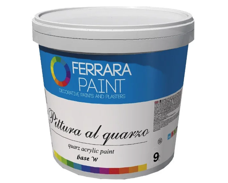 Грунт с кварцевой мукой FERRARA PITTURA AL QUARZO для декоративных штукатурок база W 9л
Грунт с кварцевой мукой FERRARA PITTURA AL QUARZO для декоративных штукатурок база W 9л