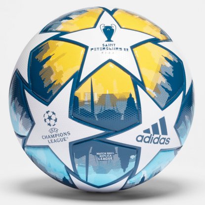 Мяч футбольный Adidas Finale 22 St.Petersburg League H57820 №4 Сине-желтый
Мяч футбольный Adidas Finale 22 St.Petersburg League H57820 №4 Сине-желтый