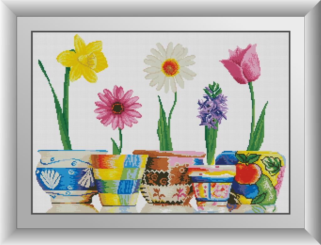 Алмазная мозаика Прекрасные весенние цветы Dream Art 30150 48х68см 29 цветов, квадр.стразы, полная зашивка. Набор алмазной вышивки
Алмазная мозаика Прекрасные весенние цветы Dream Art 30150 48х68см 29 цветов, квадр.стразы, полная зашивка. Набор алмазной вышивки