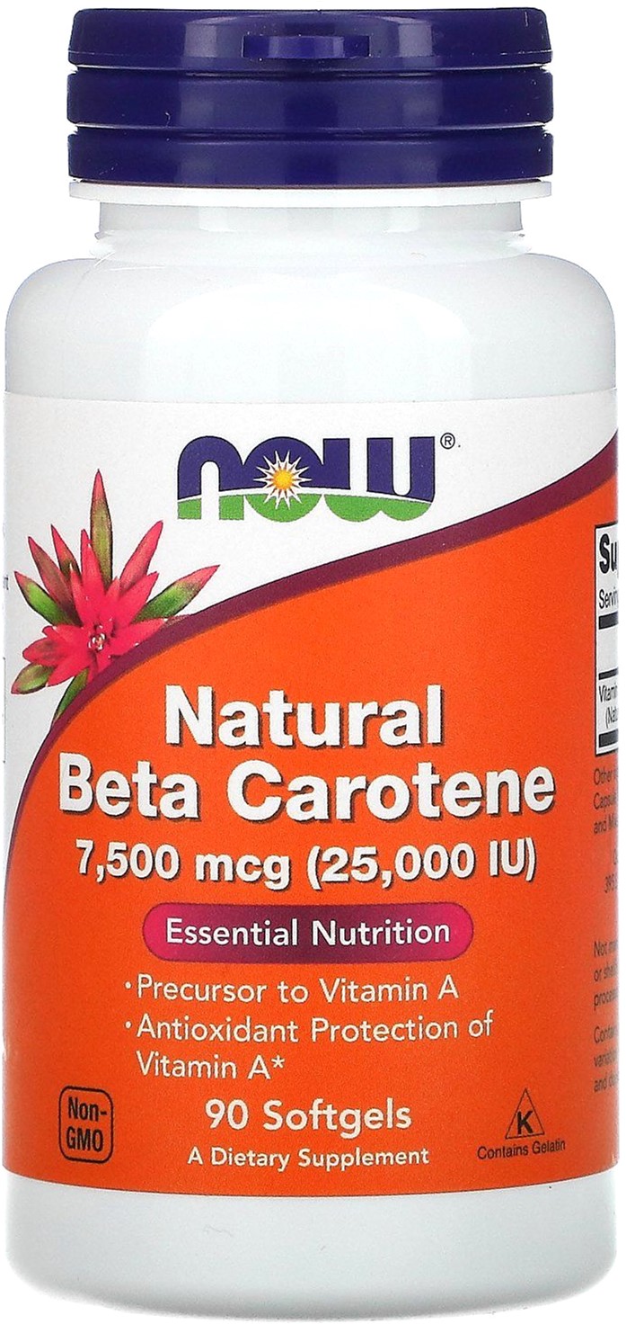 Натуральный бета-каротин NOW Foods Beta Carotene (Natural) 90 софт капсул (733739003201)
Натуральный бета-каротин NOW Foods Beta Carotene (Natural) 90 софт капсул (733739003201)