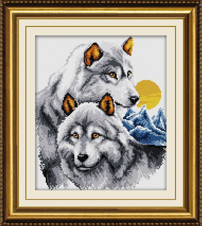 Алмазная мозаика Пара волков Dream Art 30079 34x36,5см 14 цветов, квадр.стразы, полная зашивка. Набор алмазной вышивки
Алмазная мозаика Пара волков Dream Art 30079 34x36,5см 14 цветов, квадр.стразы, полная зашивка. Набор алмазной вышивки