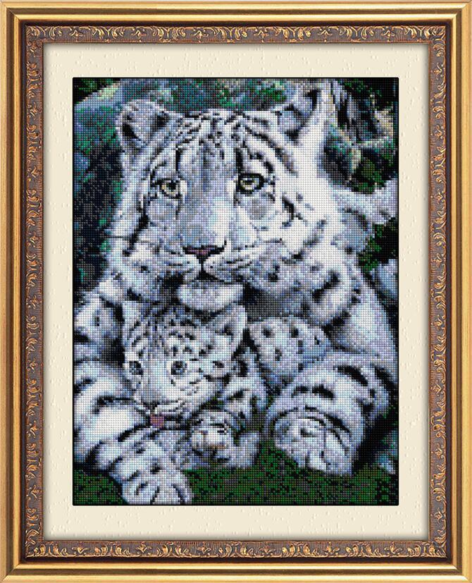 Алмазная мозаика Белые тигры Dream Art 30049 38x49см 21 цветов, квадр.стразы, полная зашивка. Набор алмазной вышивки
Алмазная мозаика Белые тигры Dream Art 30049 38x49см 21 цветов, квадр.стразы, полная зашивка. Набор алмазной вышивки