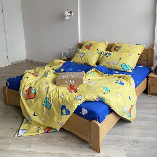 Комплект постельного белья Lelit 0377/1 Бязь Желто-синий с разноцветными сердцами 180х215
Комплект постельного белья Lelit 0377/1 Бязь Желто-синий с разноцветными сердцами 180х215