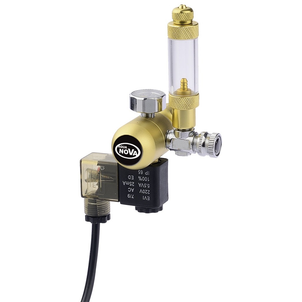 Редуктор CO2 Aqua Nova NCO2-REG с счетчиком пузырьков и электромагнитным клапаном
Редуктор CO2 Aqua Nova NCO2-REG с счетчиком пузырьков и электромагнитным клапаном