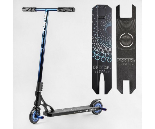 Самокат трюковый Best Scooter Portal PL-71744. HIC-система, ПЕГИ, алюминиевый, колёса 120мм, Синий
Самокат трюковый Best Scooter Portal PL-71744. HIC-система, ПЕГИ, алюминиевый, колёса 120мм, Синий
