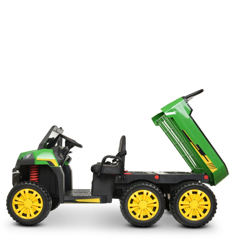 Электромобиль Jeep для детей. Для двоих. С откидным кузовом. 4х200W. На пульте. Зеленый. M 4285EBLR-5(24V)
Электромобиль Jeep для детей. Для двоих. С откидным кузовом. 4х200W. На пульте. Зеленый. M 4285EBLR-5(24V)