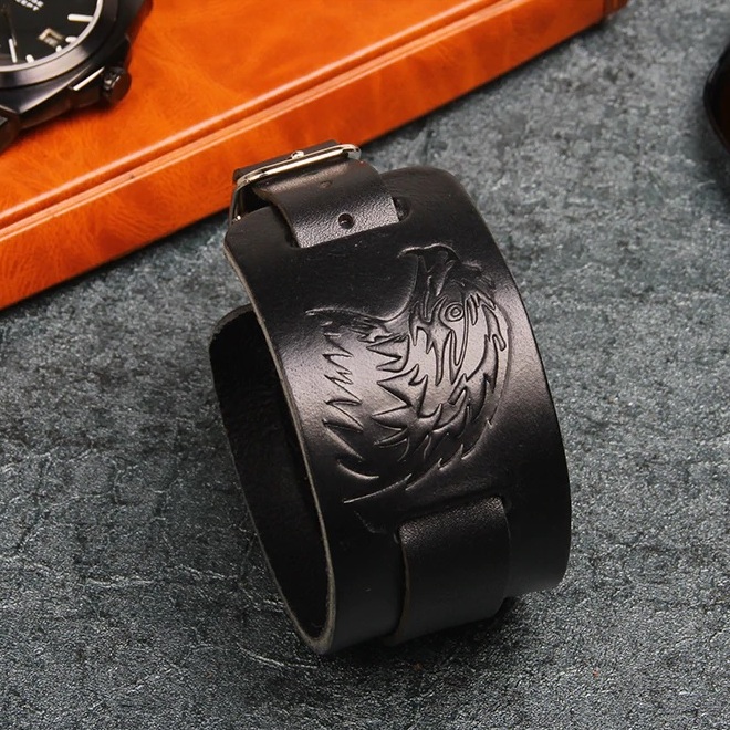 Браслет кожаный "Орёл" 2900000004634 
Браслет кожаный "Орёл" 2900000004634