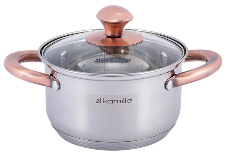 Кастрюля Kamille Catalin 4.5л из нержавеющей стали с мерной шкалой Kamille KM-4933
Кастрюля Kamille Catalin 4.5л из нержавеющей стали с мерной шкалой Kamille KM-4933