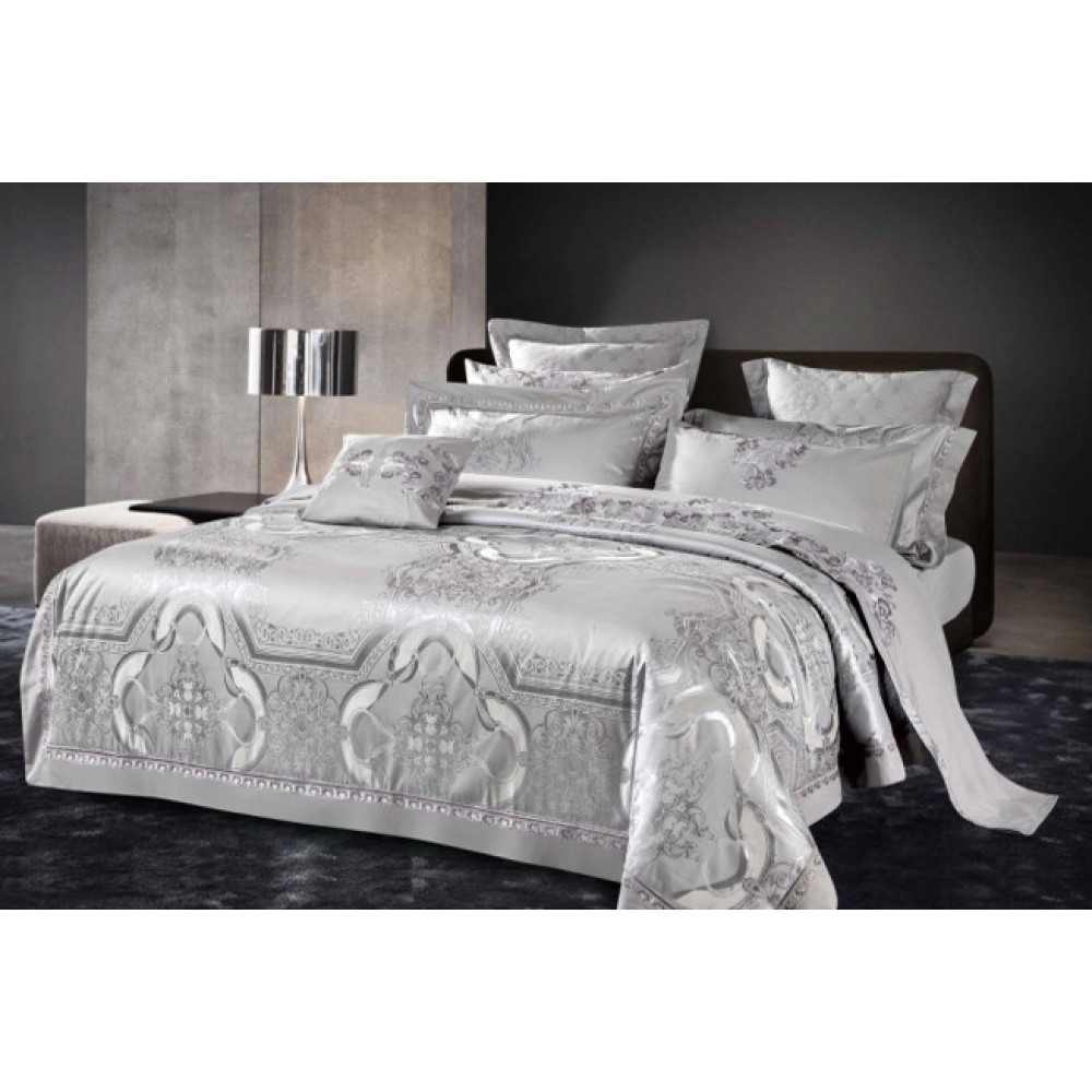 Комплект постельного белья Elegance silver SoundSleep сатин-жаккард серый полуторный
Комплект постельного белья Elegance silver SoundSleep сатин-жаккард серый полуторный