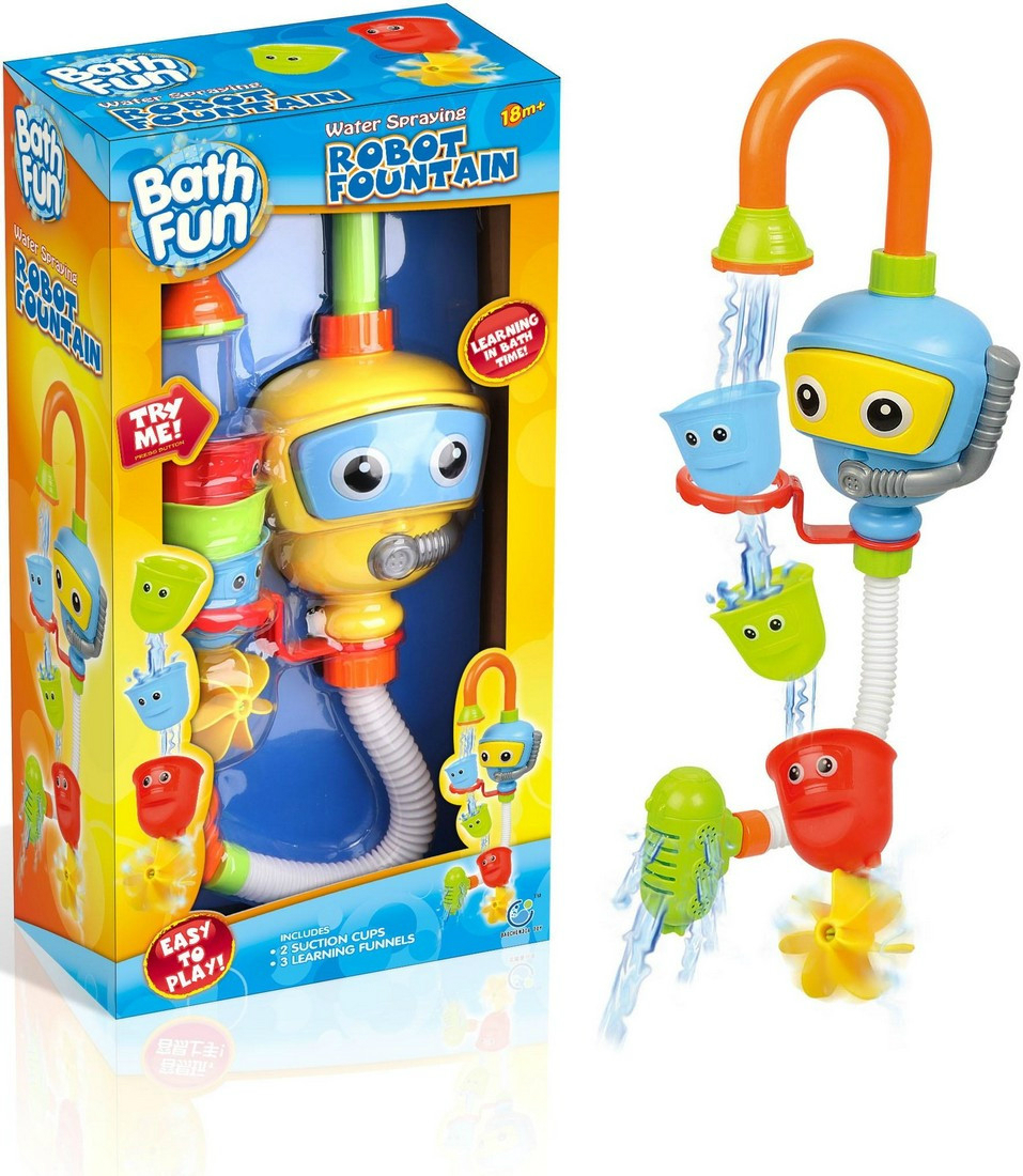 Детская развлекательная игрушка Bath Fun для купания Robot Fountain 9908 Водопад Волшебный кран голубой (111490)
Детская развлекательная игрушка Bath Fun для купания Robot Fountain 9908 Водопад Волшебный кран голубой (111490)