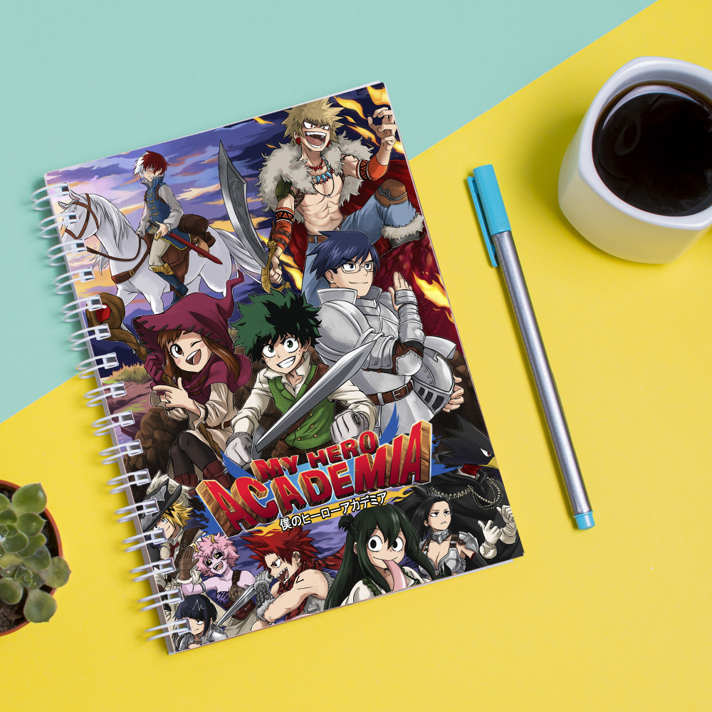 Скетчбук Sketchbook для рисования с принтом My Hero Academia - Моя геройская академия 4
Скетчбук Sketchbook для рисования с принтом My Hero Academia - Моя геройская академия 4