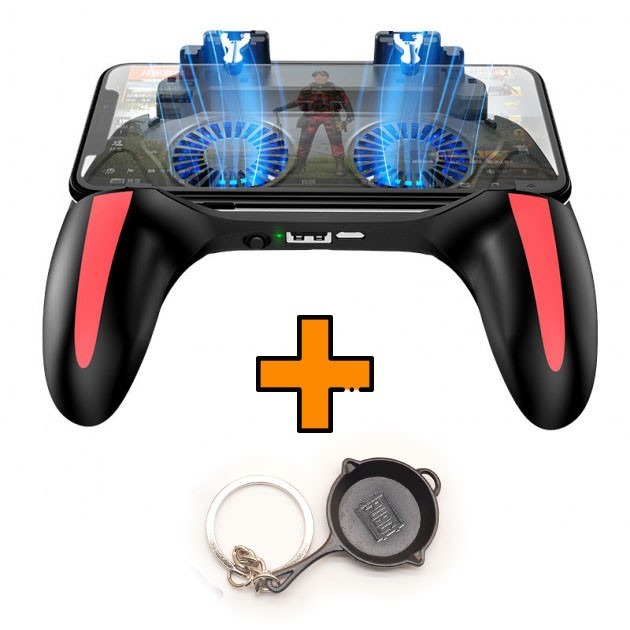 Игровые контроллеры Marpiel H10 2500 mAh (геймпад триггеры курки для смартфона для PUBG) + брелок сковородка
Игровые контроллеры Marpiel H10 2500 mAh (геймпад триггеры курки для смартфона для PUBG) + брелок сковородка