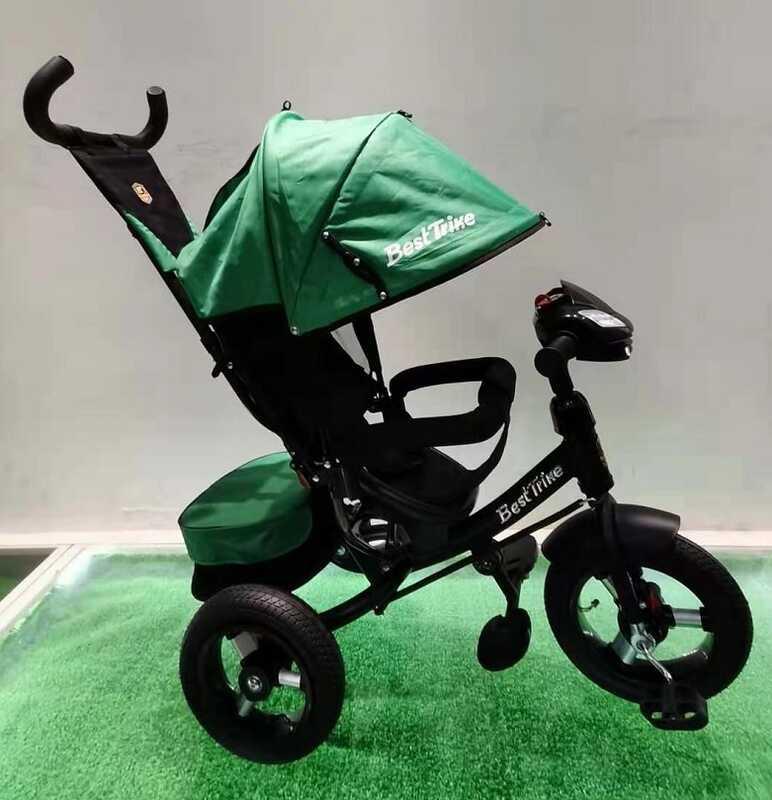 Велосипед 3-х кол. 3390 / 59-833 Best Trike НАДУВНЫЕ КОЛЕСА d=29см. переднее, d=26см. задние, ФАРА С USB, пульт, Зеленый
Велосипед 3-х кол. 3390 / 59-833 Best Trike НАДУВНЫЕ КОЛЕСА d=29см. переднее, d=26см. задние, ФАРА С USB, пульт, Зеленый