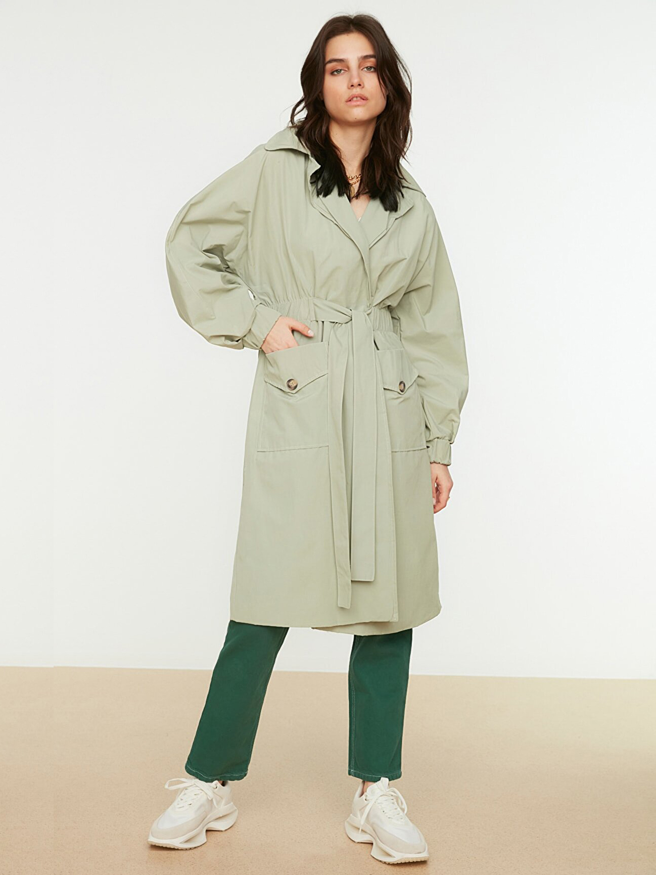 Плащ Trendyol TWOSS20TR0010 Light Khaki, Плащ Trendyol TWOSS20TR0010 42 Light Khaki
Плащ Trendyol TWOSS20TR0010 Light Khaki, Плащ Trendyol TWOSS20TR0010 42 Light Khaki