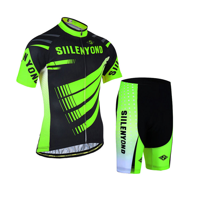 Мужской велокостюм Siilenyond Green Stripes 2XL короткий рукав + шорты велоодежда костюм для велосипедистов
Мужской велокостюм Siilenyond Green Stripes 2XL короткий рукав + шорты велоодежда костюм для велосипедистов