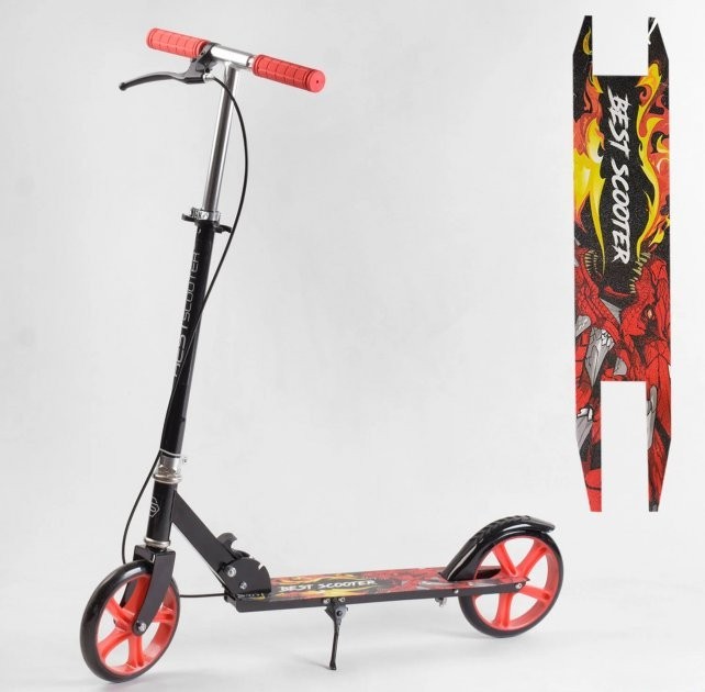 Детский Самокат двухколесный 27664 "Best Scooter" с ручным тормозом, колеса PU, d=20см , длина доски 52см, ширина деки 10см
Детский Самокат двухколесный 27664 "Best Scooter" с ручным тормозом, колеса PU, d=20см , длина доски 52см, ширина деки 10см