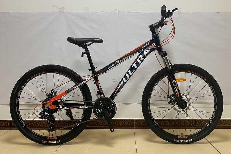 Велосипед Спортивный CORSO «ULTRA» 26" дюймов 85239 рама алюминиевая, оборудование Shimano 21 скорость, Красный с синим
Велосипед Спортивный CORSO «ULTRA» 26" дюймов 85239 рама алюминиевая, оборудование Shimano 21 скорость, Красный с синим