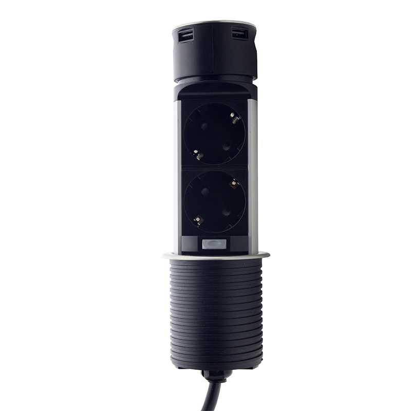 Мебельная розетка (вертикальная) 2 x 16 А, 2 x USB 2,4 А, металл + провод 3 x 1.5 mm² EH-AR-306 Electro House
Мебельная розетка (вертикальная) 2 x 16 А, 2 x USB 2,4 А, металл + провод 3 x 1.5 mm² EH-AR-306 Electro House