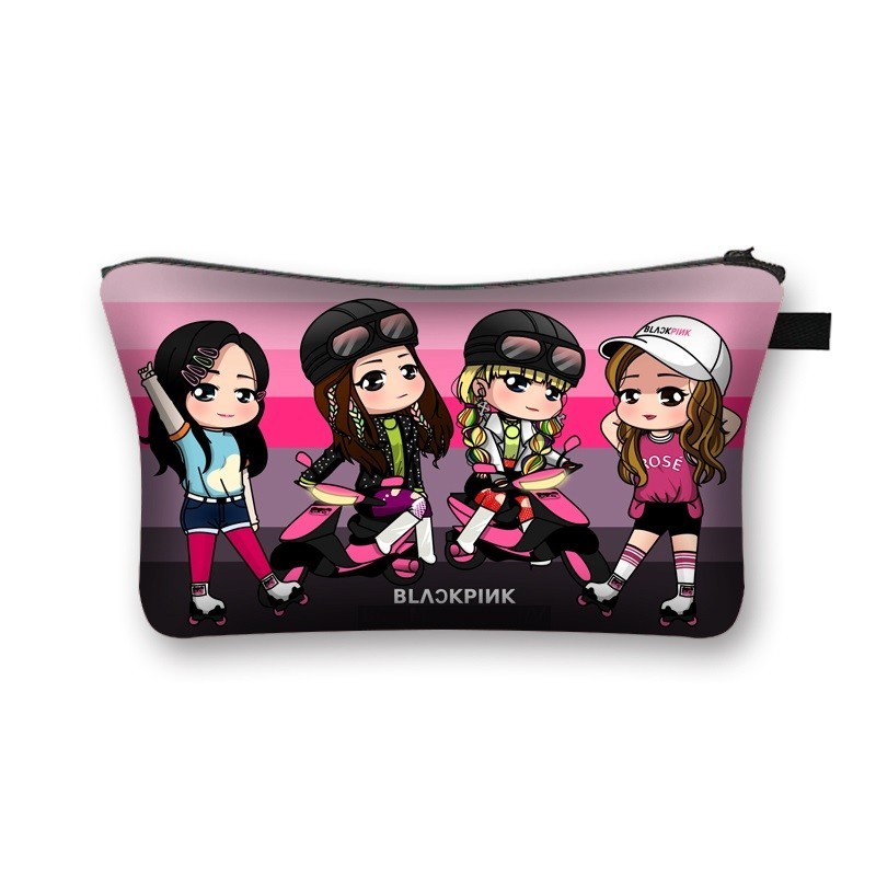 Косметичка молодежная модная женская органайзер для макияжа мейкапа KPOP Blackpink Anime Блекпинк Анимэ для девочек с принтом фиолетовая
Косметичка молодежная модная женская органайзер для макияжа мейкапа KPOP Blackpink Anime Блекпинк Анимэ для девочек с принтом фиолетовая