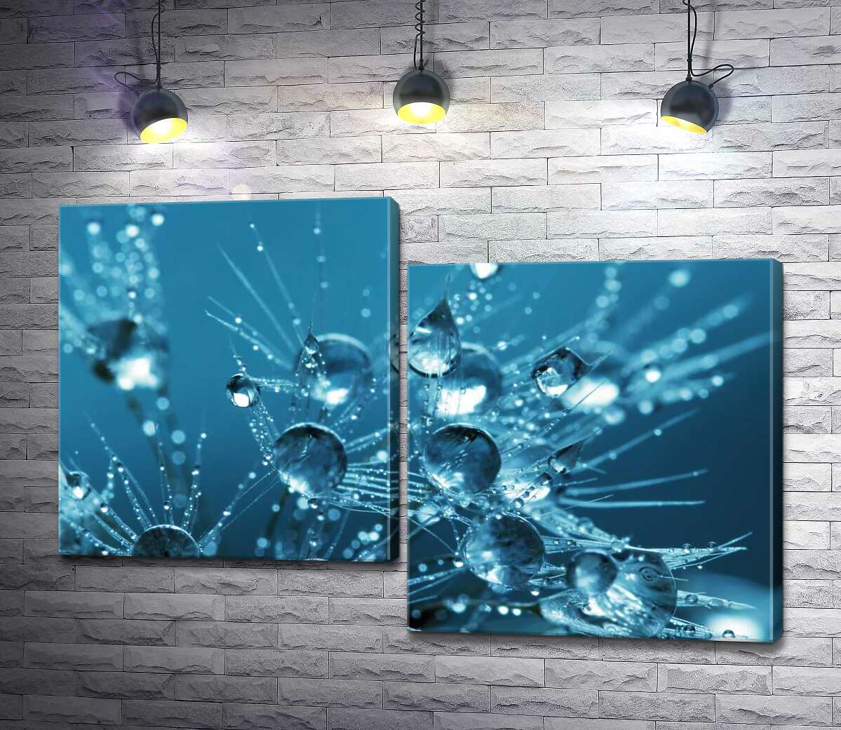 Модульная картина ArtPoster Ажурные кончики одуванчика утопают в каплях воды 100x67 см Модуль №5
Модульная картина ArtPoster Ажурные кончики одуванчика утопают в каплях воды 100x67 см Модуль №5