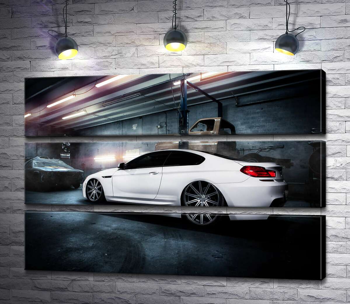 Модульная картина ArtPoster Белый блеск автомобиля BMW M6 Gran Coupé 90x60 см Модуль №13
Модульная картина ArtPoster Белый блеск автомобиля BMW M6 Gran Coupé 90x60 см Модуль №13