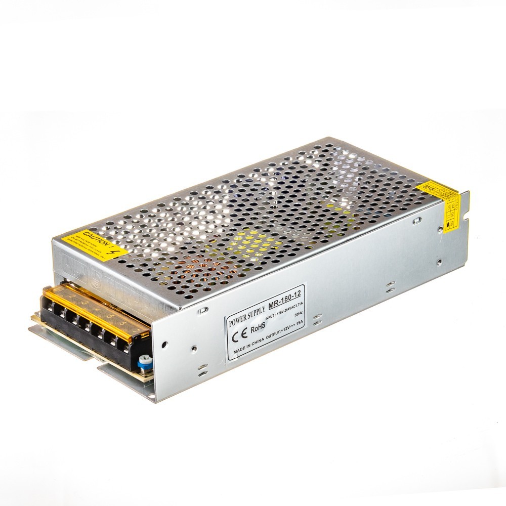 Негерметичный блок питания AVATON MR 12V 15А-180W IP20 - постоянное напряжение с ЕМС фильтром и регулятором подстраивания выходного напряжения (1018235)
Негерметичный блок питания AVATON MR 12V 15А-180W IP20 - постоянное напряжение с ЕМС фильтром и регулятором подстраивания выходного напряжения (1018235)