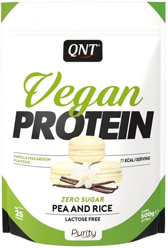 Веганский протеин QNT Vegan Protein – 500 г со вкусом Ванильного макаруна (5425002408787)
Веганский протеин QNT Vegan Protein – 500 г со вкусом Ванильного макаруна (5425002408787)