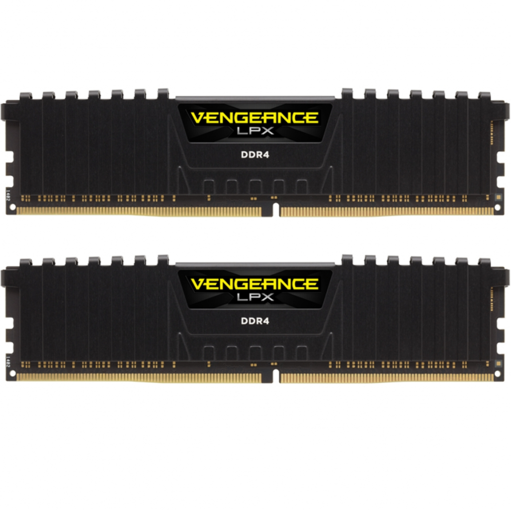 Модуль памяти для компьютера DDR4 16GB (2x8GB) 3600 MHz Vengeance LPX Black Corsair (CMK16GX4M2Z3600C18) 
Модуль памяти для компьютера DDR4 16GB (2x8GB) 3600 MHz Vengeance LPX Black Corsair (CMK16GX4M2Z3600C18)