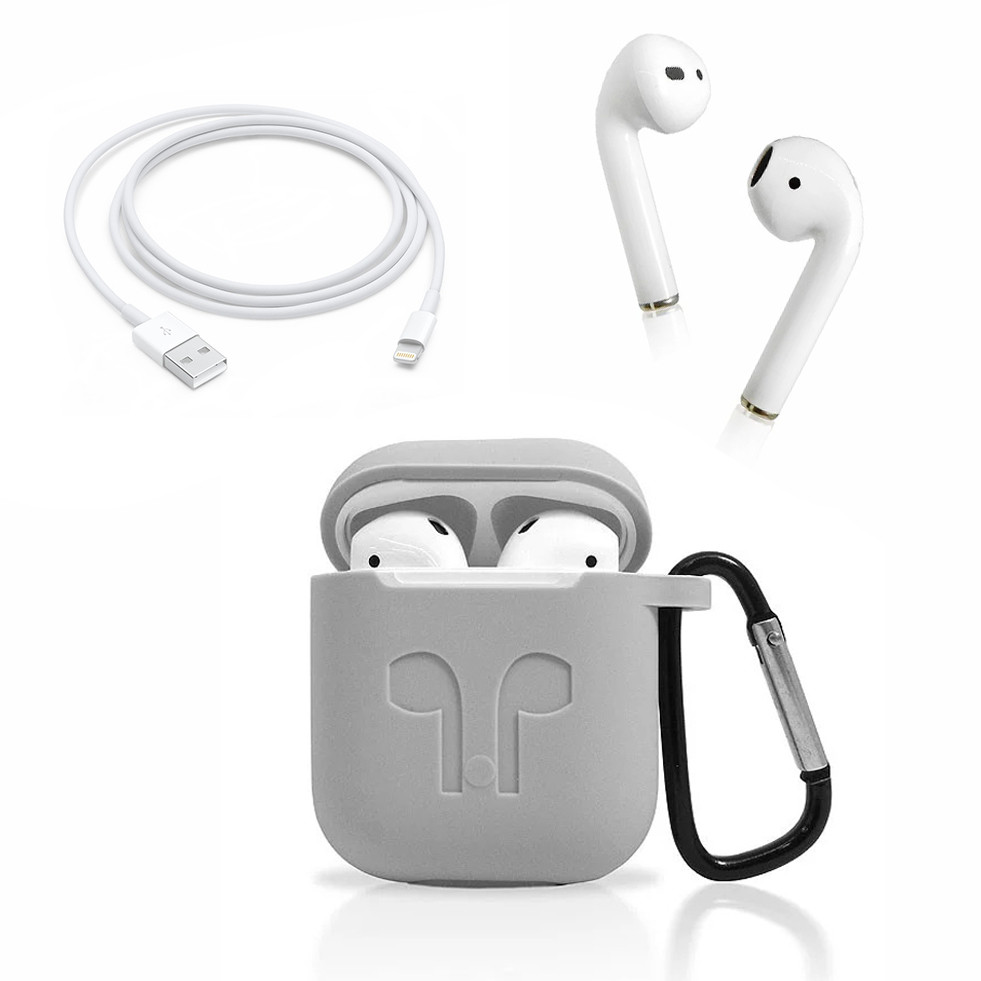 Беспроводные Bluetooth наушники Hoco TWS ES26 с силиконовым чехлом и карабином + lightning кабель Белый
Беспроводные Bluetooth наушники Hoco TWS ES26 с силиконовым чехлом и карабином + lightning кабель Белый