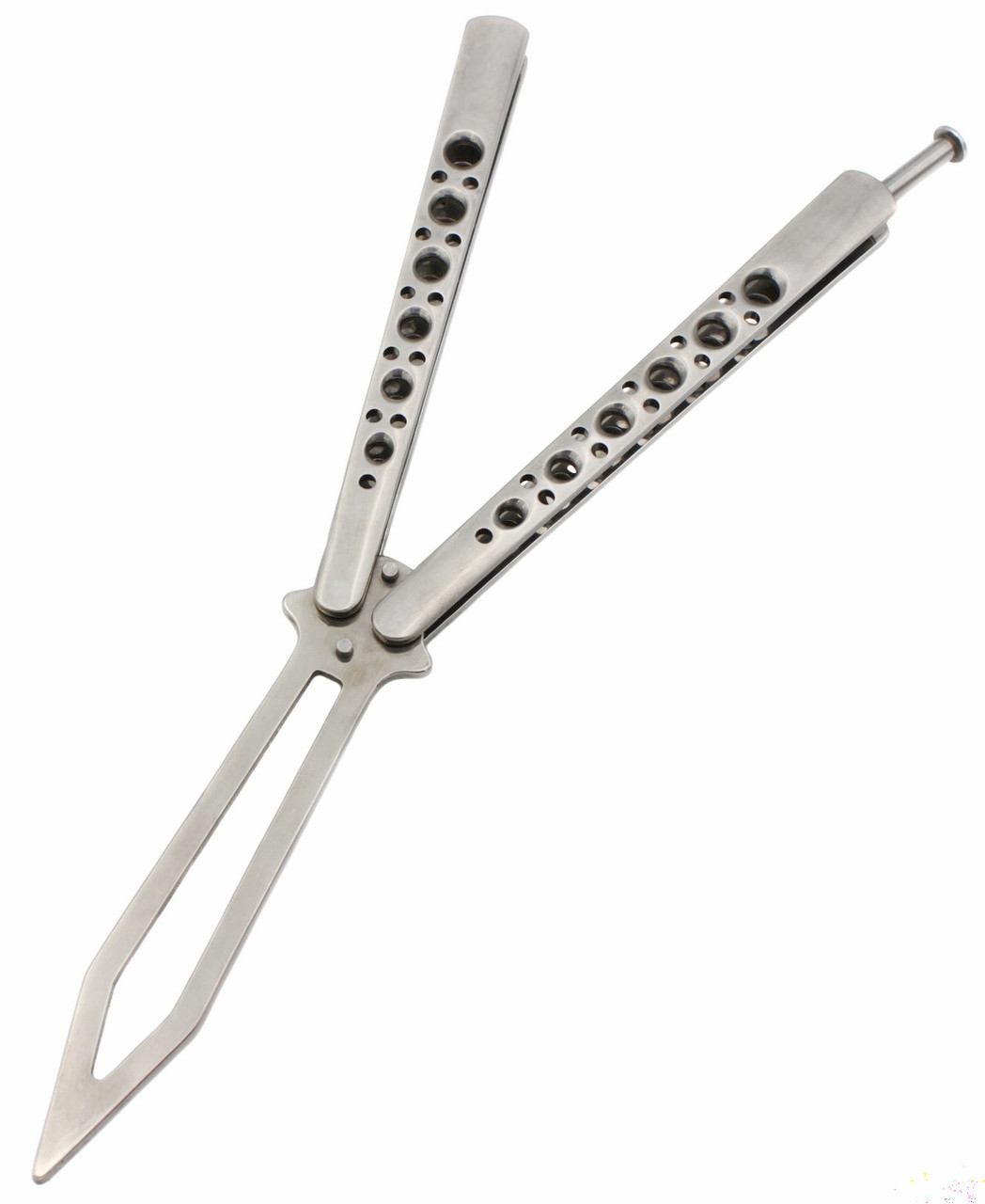 Нож бабочка тренировочный балисонг на Заклепках безопасный детский нож для ребенка не острый АК-3
Нож бабочка тренировочный балисонг на Заклепках безопасный детский нож для ребенка не острый АК-3