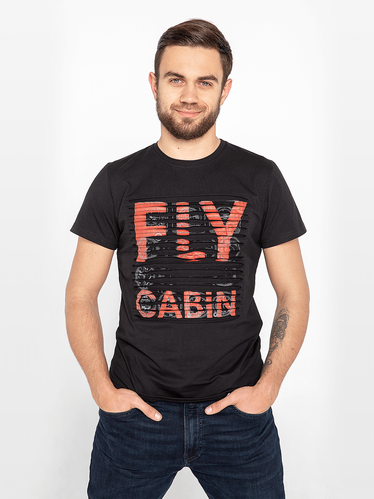 чоловіча футболка - FLY CABIN - чорний, чоловіча футболка - FLY CABIN - чорний, S
чоловіча футболка - FLY CABIN - чорний, чоловіча футболка - FLY CABIN - чорний, S